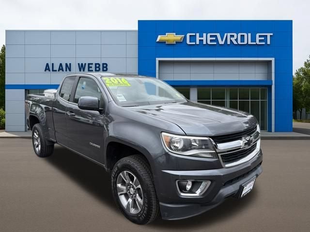 2016 Chevrolet Colorado 2WD LT in Cyber Gray Metallic — front three-quarter view