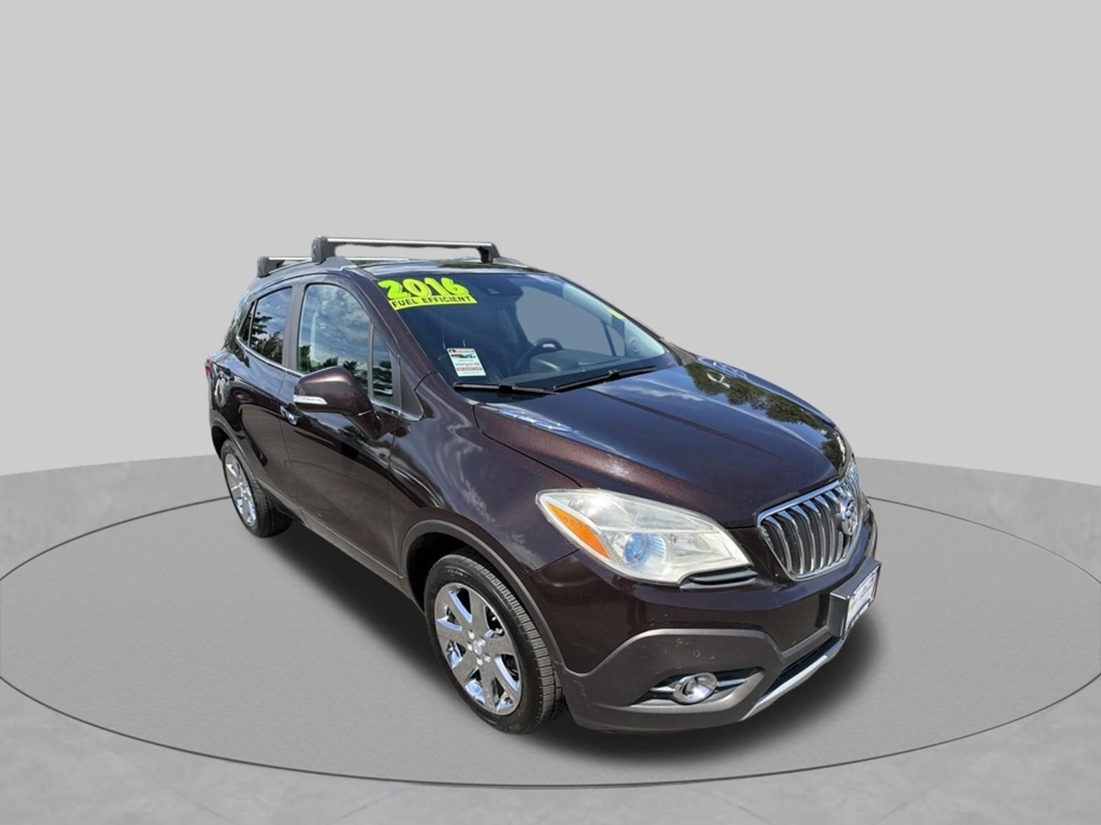 2016 Buick Encore Premium in Includes (Bqu) Dark Cocoa Ash Lower Accent Color.) — front three-quarter view